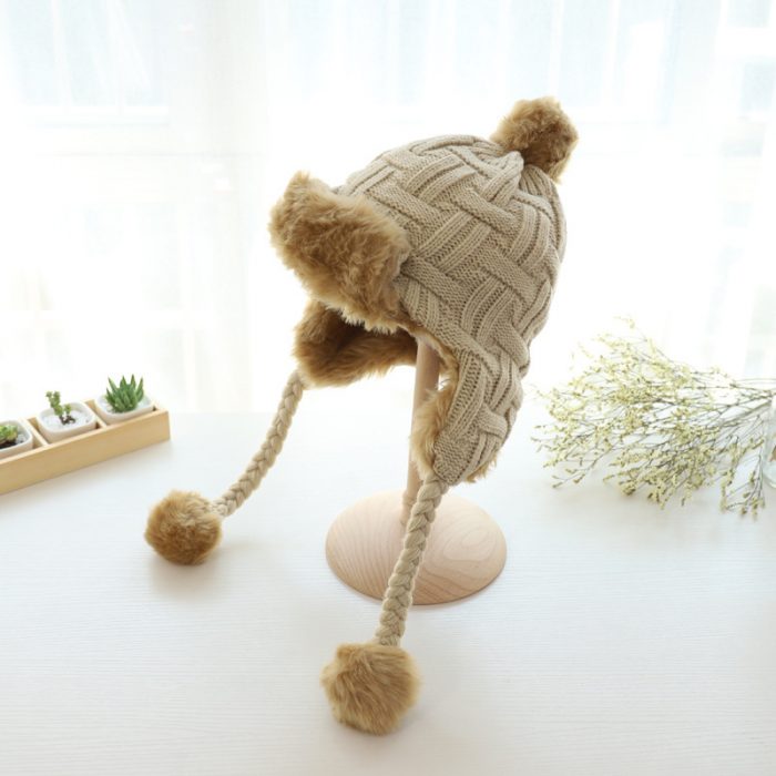 AL001196 ALLCH  Women's Warm Trendy Soft Stretch Winter Cute Warm Hats - Image 5