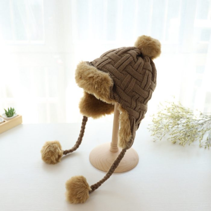 AL001196 ALLCH  Women's Warm Trendy Soft Stretch Winter Cute Warm Hats - Image 7