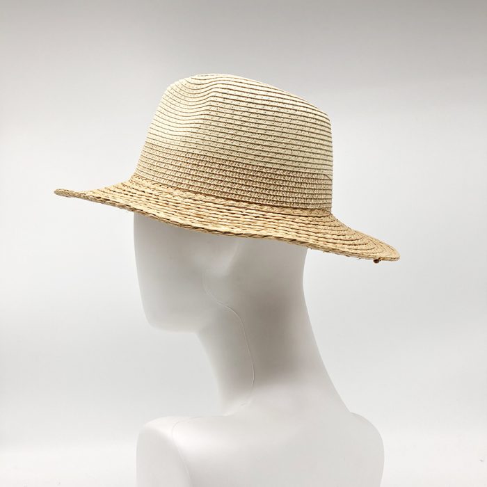 AL000303 ALLCH Women Paper Straw Panama Hat - Image 3