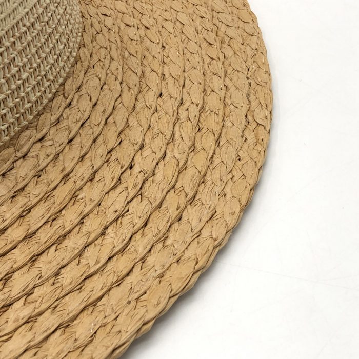 AL000303 ALLCH Women Paper Straw Panama Hat - Image 5