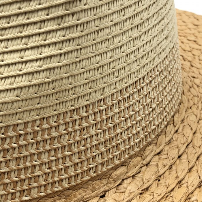 AL000303 ALLCH Women Paper Straw Panama Hat - Image 6