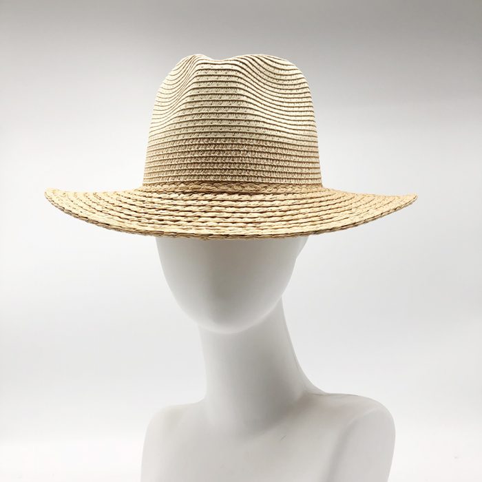 AL000303 ALLCH Women Paper Straw Panama Hat - Image 2