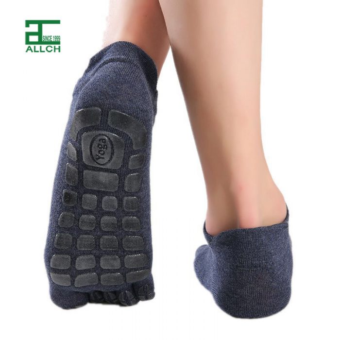 AL000870 ALLCH Five Finger Non-Slip Indoor Floor Socks Fitness Sports Socks Women Yoga Socks - Image 4