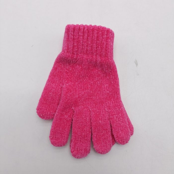 AL001310 ALLCH Girls Chenille Glove