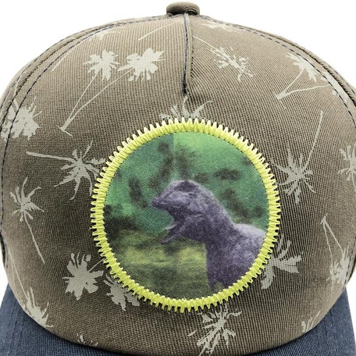 AL000682 Allch  Kids Dinosaur Snap Back Baseball Cap - Image 2