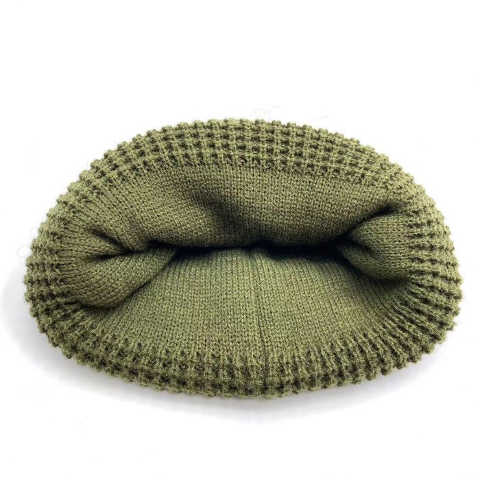 AL000883 ALLCH Plain Beanie Warm Knitted Beanie - Image 5