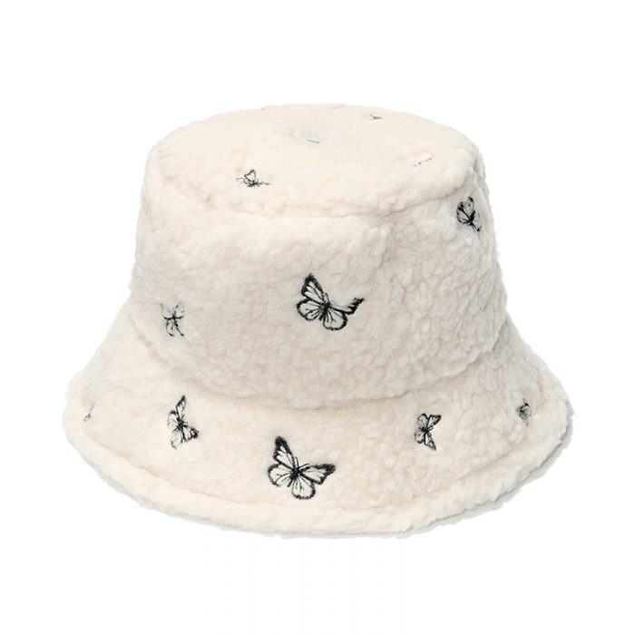 AL001326 ALLCH Cute Butterfly Animals Embroider  Bucket Hat - Image 8