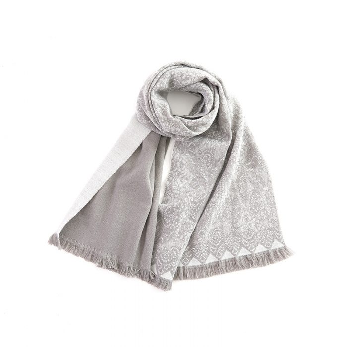 FS000598 ALLCH Custom Classic Acrylic Double-Sided Lace Scarf - Image 4