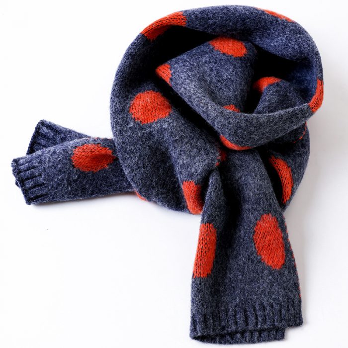 FS001409 ALLCH Polka-dot Cute Scarf - Image 2