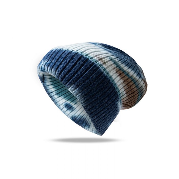 AL000468 ALLCH Women Tie Dyed Beanie Hat - Image 6