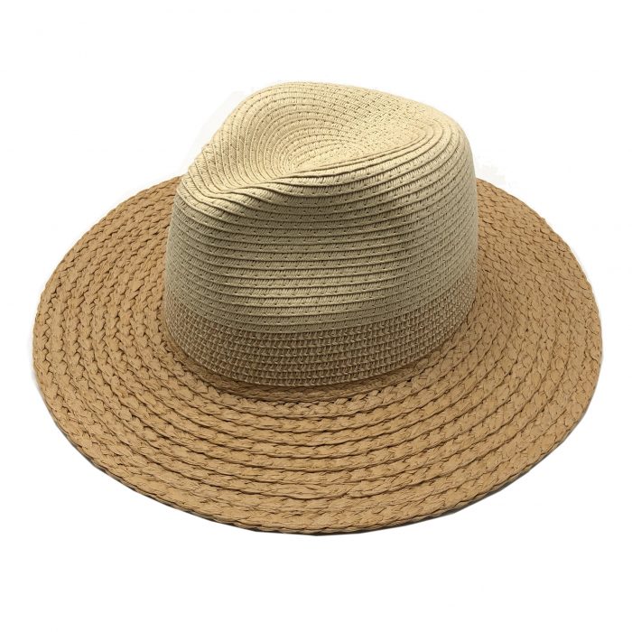 AL000303 ALLCH Women Paper Straw Panama Hat