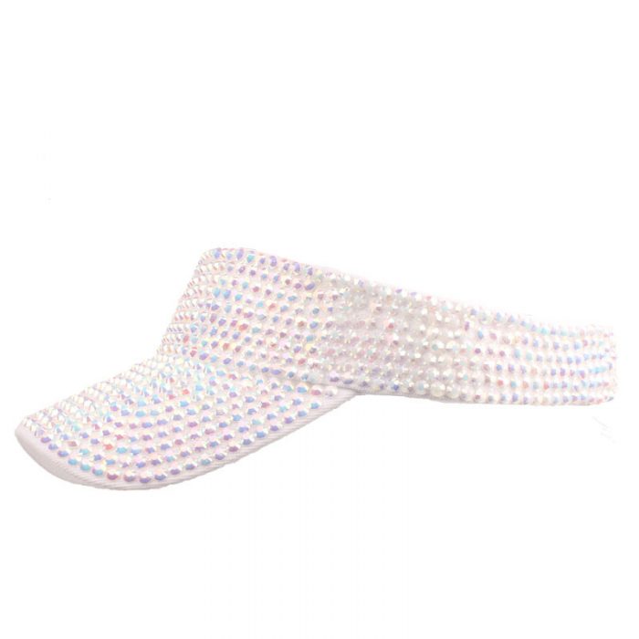 AL001335 ALLCH Women Sun Visor with Full Diamond - Image 10