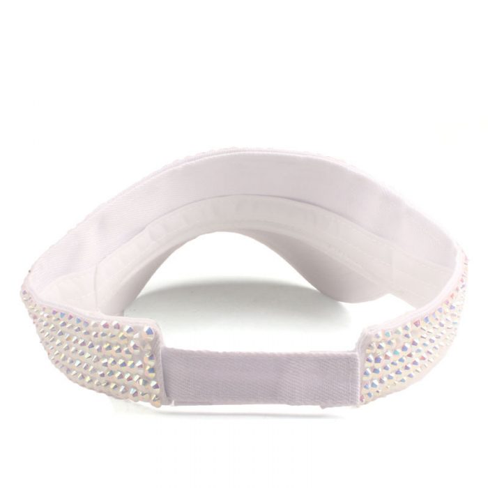 AL001335 ALLCH Women Sun Visor with Full Diamond - Image 12