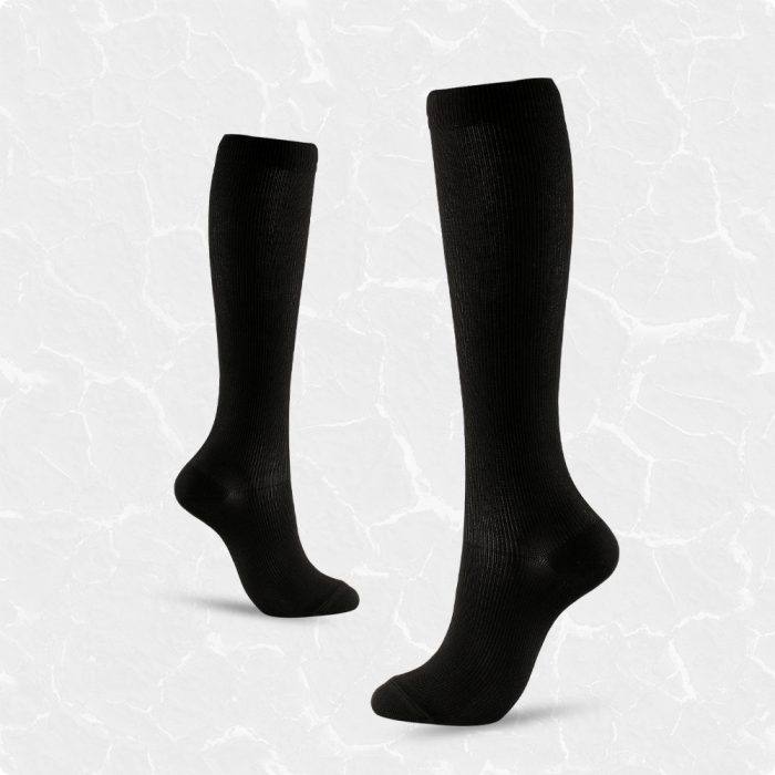 AL001121 ALLCH Unisex Plain Compression Socks - Image 2