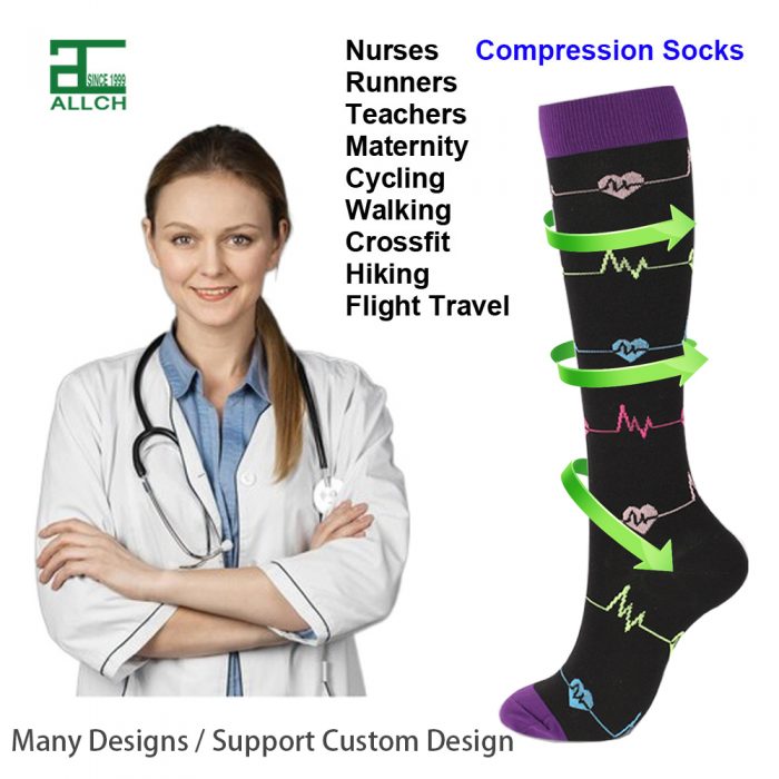 AL001122 ALLCH Unisex Compression Stockings Socks